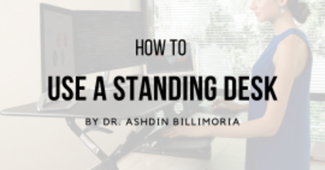 How To Use A Standing Desk image