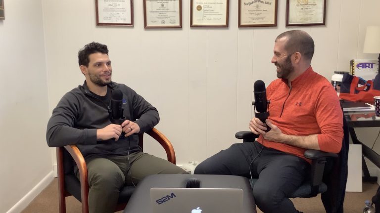 Dr. Justin Rabinowitz and Kirk Adams