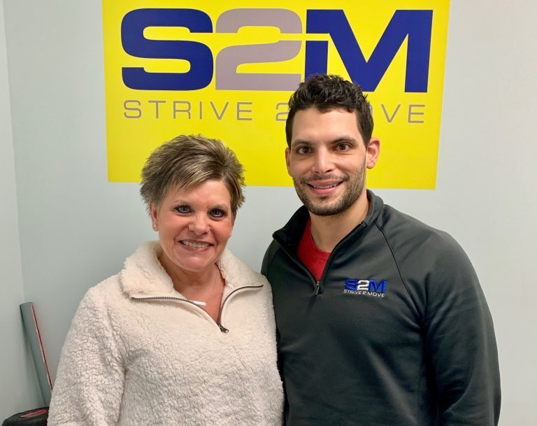 Dr. Justin Rabinowitz and Cathy Balsamo